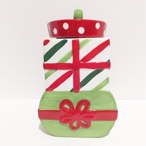 Hallmark Kitchen Rare Scm Designs 75 Cookie Jar Christmas Stack Of